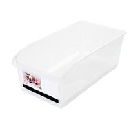 Chenglanhsjg Bac de rangement en plastique transparent, tiroir de réfrigérateur, accès facile, grande capacité, conteneur de stockage polyvalent extractible pour la cuisine des Fruits