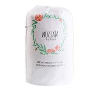 Chenglanhsjg Cylindrique, Grands Sacs de Rangement de Couette de Couverture d'oreiller de vêtements, Sacs d'emballage réutilisables de Cordon, Organisateur à la Maison (Forme de Fleur)