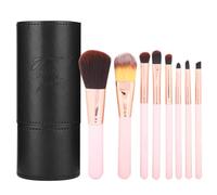 Chenglanhsjg Ensemble de brosses à Cheveux Professionnelles pour Cheveux épais, 8 pièces de qualité Salon, Fibre Douce, poignée antidérapante, Tube en Aluminium Durable,