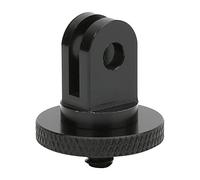 Chenglanhsjg Mini Adaptateur de trépied pour, YI, caméras d'action, Interface à vis 1/4", Support de Montage en Alliage d'aluminium pour caméras de Sport