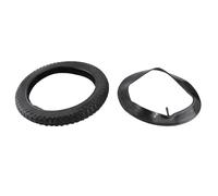 Chenglanhsjg Pneus de vélo 16x2,4 pour VTT, matériau en Caoutchouc, résistant à l'usure, Conception antidérapante, Toutes Saisons, Durable, ne se déforme Pas Facilement, Chambres