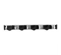 Chenglanhsjg Pour le support de support de vadrouille et de balai, Organisateur de stockage des outils muraux, pour usage domestique (Quatre trous et cinq tentures)