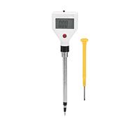 Chenglanhsjg pour Le testeur de conductivité du Sol, pour Le testeur de la CE du Sol, l'écran LCD Clair, Une précision élevée, Une réponse Rapide, Un Petit Portable, Durable, pour Les Tests de