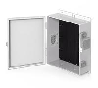 CHENGPI Boitier Electrique,Boîte de Jonction,Boîtier de Distribution Extérieur étanche en Plastique ABS IP65,Boîte de Jonction électrique équipée - DIY Boîte de Projet de Câblage 40x28x10.5cm