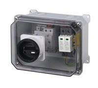 CHENGPI Coffret Electrique avec Interrupteur de Conversion,Boitier Electrique Etanche en Saillie avec Protection Contre Les Surtensions 600V, Surface-Mounted Distribution Box Étanche IP67