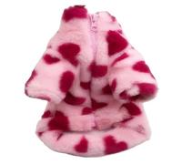 chengshao Automne et Hiver Chien Amour Peluche Manteau Chaud Animal de Compagnie Schnauzer Ours en Mode Deux Pattes Petits vêtements for Chiens(1,S)