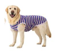 chengshao Gilet d'été sans Manches for Chiens Moyens et Grands, Pyjamas for Animaux de Compagnie vêtements Maison, Qui Peuvent être appliqués à Divers(Purple,4XL)