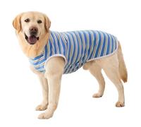 chengshao Gilet d'été sans Manches for Chiens Moyens et Grands, Pyjamas for Animaux de Compagnie vêtements Maison, Qui Peuvent être appliqués à Divers(Blue,XXL)