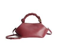 chengshao Mini sacs en cuir for femmes, sac à main et de styliste, petit fourre-tout classique Bou pour(Red)