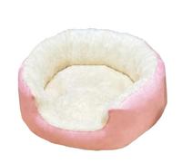chengshao Panier Douillet et Chaud for Chien, Niche for Chat, canapé for Moyen Grand, Coussin, Accessoires for Animaux de Compagnie, nouveauté 2025(Pink,S 44x35x16)