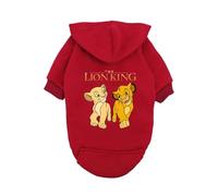 chengshao Sweat à Capuche for Chien Le Roi Lion - Pull Mignon Simba Nala for Petits Chiens, en Polaire Bleue(6,M 2-3KG)