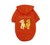 chengshao Sweat à Capuche for Chien Le Roi Lion - Pull Mignon Simba Nala for Petits Chiens, en Polaire Bleue(3,2XL 6-8KG)