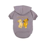 chengshao Sweat à Capuche for Chien Le Roi Lion - Pull Mignon Simba Nala for Petits Chiens, en Polaire Bleue(2,S 1.2-2KG)