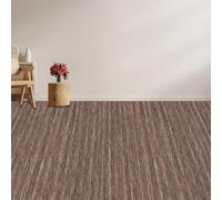 CHENGTT Feutre Aiguilleté 100 x 190 cm Isolation Contre Le Froid et Insonorisant Moquette Foire Stand Moderne pour Salon, Chambre, Cuisine et Chambre d'enfant, Marron