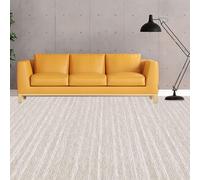 CHENGTT Feutre Aiguilleté 100 x 410 cm Isolation Contre Le Froid et Insonorisant Tapis Lit Salon Moderne pour Chambre à Coucher, Chambre d'enfant, Blanc cassé