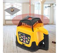 chengxiaorui 1650ft Niveau Laser Rotatif, Croix Rouge Autonivelant À 360° Verticale Horizontalepour Construction de Bâtiments Professionnels Maçonnerie Clôtures Entrepreneurs Fondations