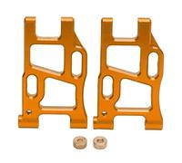 ChengyuWei 2 Bras de Suspension arrière en Alliage d’Aluminium, Bras oscillant arrière RC pour Voiture RC 1/10 LC PTG - 2 Racing, pièce de Rechange en métal améliorée avec Un Design léger et (Or)