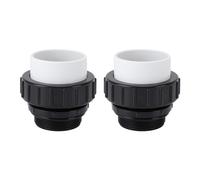 ChengyuWei 2 pièces Hi Temp Union 21063 200 000, raccords de Pompe de Piscine Union Haute température, raccord Union Haute température MIP X 2 Pouces en PVC pour et Intelliflo, Accessoire