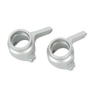 ChengyuWei 2Pcs 1/8 RC Steering Cup Aluminum Alloy for ZD Racing 08421 08428 Silver Durably Replacement Parts to Enhance Car Performance
