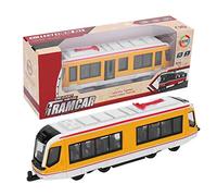 ChengyuWei 90 modèles de Voitures en Alliage pour Enfants, Voiture à remonter avec Son et lumière, véhicule moulé sous Pression en métal Durable pour la décoration de la Chambre de Jeu des en (Jaune)