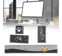 ChengyuWei Ensemble de Capuchons de Touches à Motif de Mini Chiens Noirs, DIY, pour Les Amateurs de Clavier mécanique