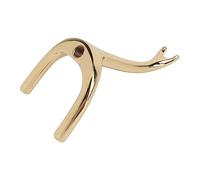 ChengyuWei Gold Pool Stick Bridge Head, Cadre de Rack de Billard en Alliage en Alliage en Aluminium, tête de Pont de Fixation Ferme pour des Photos précises, Accessoire de Piscine pour la