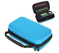 ChengyuWei Grand étui à Crayons, Grand Sac de Rangement pour stylos, Grand Sac à Crayons, Sac de Rangement élevé, Sac de Papeterie Multifonction, Portable, Polyvalent Grande (Bleu)