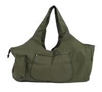 ChengyuWei Green Yoga, Oversized Travel Shoulder, Multi Purpose Storage with 4 Outer Pockets, for Yoga, Gym, Outdoor Activities and Home Use