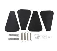 ChengyuWei Protection de déflecteur, déflecteur résistant, Efficace pour Le Poteau d'alimentation d'oiseaux en Plein air, Pente Glissante avec Plastique fissuré, Inclus