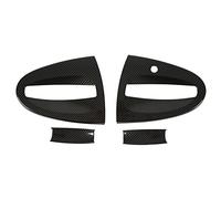 ChengyuWei Style Car Exterior Door dle Bowl Cover m, 4pcs ABS Outer Door Bowl Frame m, Replacement for Smart Fortwo W451 2009-2015, Luxury Car Door dle Bowl
