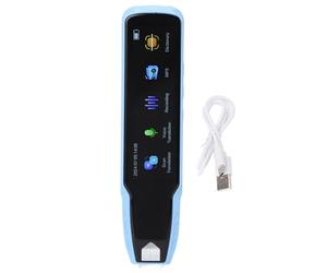 ChengyuWei Stylo traducteur de Langue Intelligent A13, Dispositif de Traduction à numérisation Hors Ligne, Prise en Charge de 112 Langues avec Traduction en Temps réel, Stylo Lecteur de (Bleue)