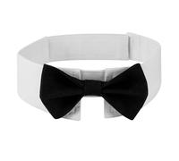 CHENGZI Collier nœud papillon pour chats et chiens (Noir-L)