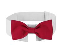 CHENGZI Collier nœud papillon pour chats et chiens (Rouge-L)