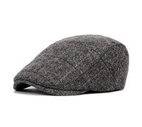 CHENGZI Hommes Hiver Flat Caps Chapeaux Peaked Flat Cap Newsboy Chapeaux