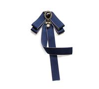 CHENGZI Nœud papillon réglable vintage pré-noué pour femme, accessoire de fête de mariage, taille unique, Tissu