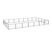 Chenil Acier Cage pour Animaux Enclos Chiot Multicolore Multi-taille vidaXL