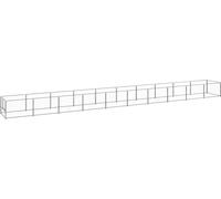 Chenil argenté 10 m² acier