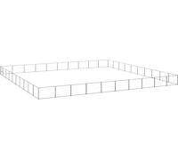 Chenil argenté 100 m² acier