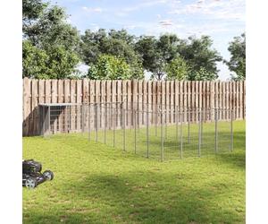 Chenil Argenté 13,31 m² Acier