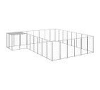 Chenil Argenté 15,73 M² Acier