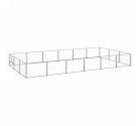 Chenil Argenté 18 M² Acier