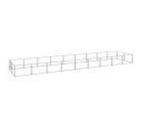 Chenil Argenté 18 M² Acier