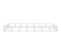 Chenil Argenté 21 m² Acier