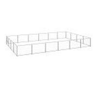 Chenil Argenté 24 M² Acier