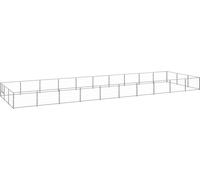 Chenil argenté 30 m² acier