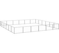 Chenil argenté 36 m² acier