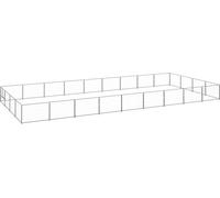 Chenil argenté 36 m² acier
