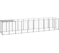 Chenil argenté 6,05 m² acier