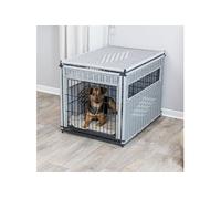 Chenil de maison pour animaux 58x60x77 cm Gris clair, niche pour chien, chenil pour chiens,, chenil domestique
