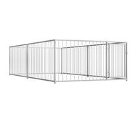 Chenil d'Extérieur pour Chiens 2x2x1m Animaux Enclos Cage Niche Clôture vidaXL